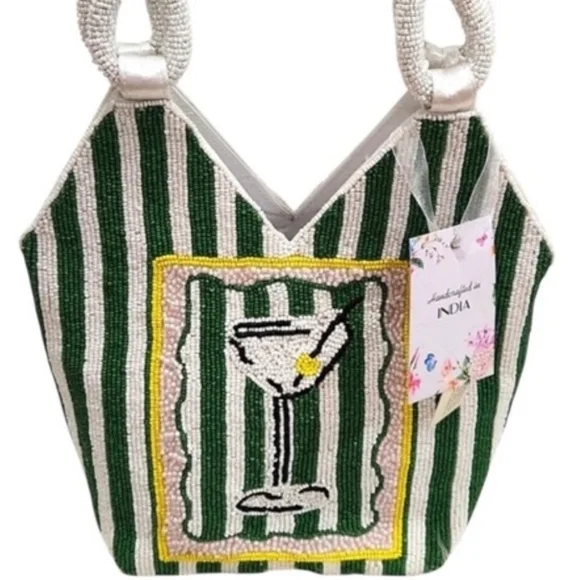Viral Beaded Martini Bag - Picture 4 of 5